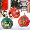 Christmas Decorations Outdoor Festival Venue Layout Festival Party Decoration 60cm Christmas Ball