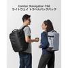 tomtoc Travel Backpack Large Capacity 40L Carry-On Business Bag Rucksack Men Women Compatible 17.3-inch PC Multi-Functional Chest Strap Processing