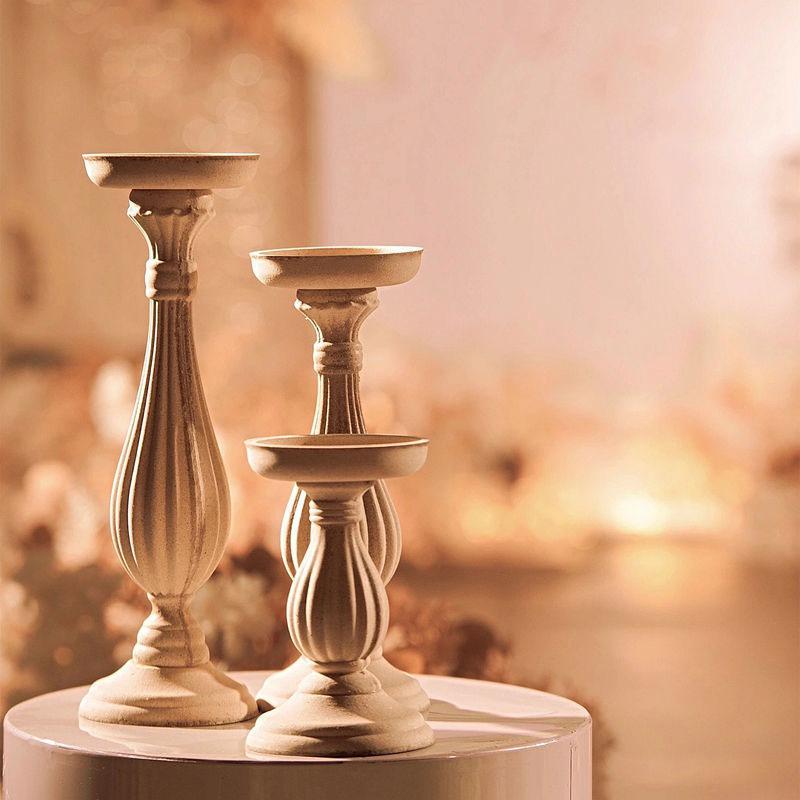 Living Room Restaurant Decoration Photography Props Wooden Powder Pressed Film Blank Ornament