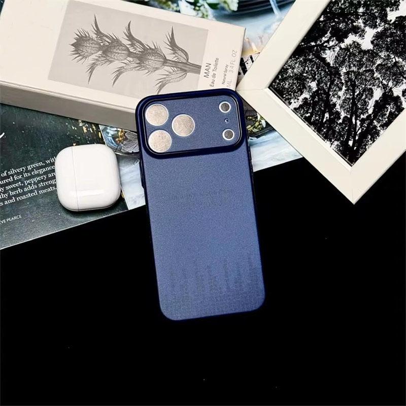 Ультратонкий Матовый Полупрозрачный Чехол Для Телефона Для iPhone 17 Air 16 15 14 13 12 11 Pro Max Plus Ударопрочный Прозрачный Тонкий Мягкий ТПУ Задняя Крышка
