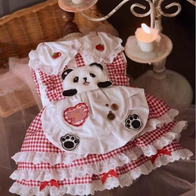 Ароматная Принцесса, Платье Лолиты для Собаки, Весенне-Осеннее Платье для Кошки Собаки на День Рождения Мальтийской Болонки, Платье Принцессы