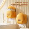 Tissue Box, Bathroom Non-punching, Home Living Room Tissue Box, Wall-mounted Storage Box, Waterproof Toilet Paper Box