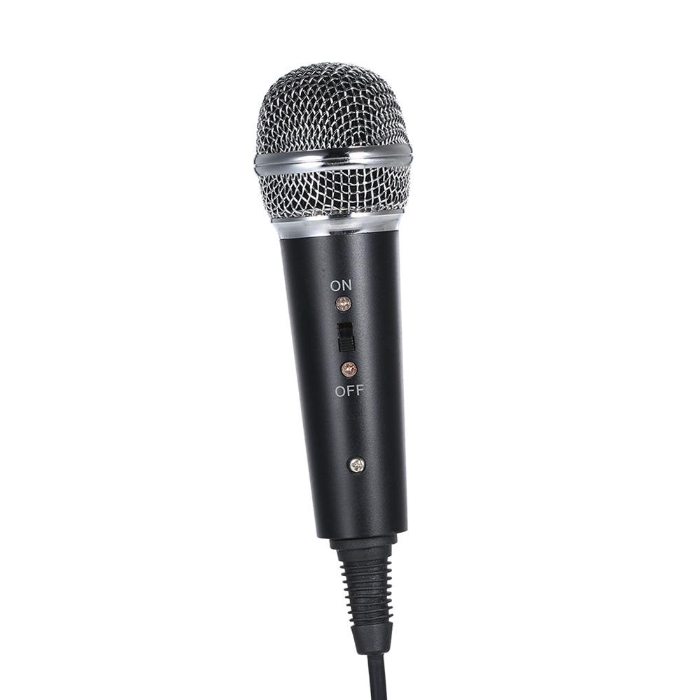 Wired Studio Mic High Sensitivity Karaoke Mic Mini Size Condenser Microphone Streaming
