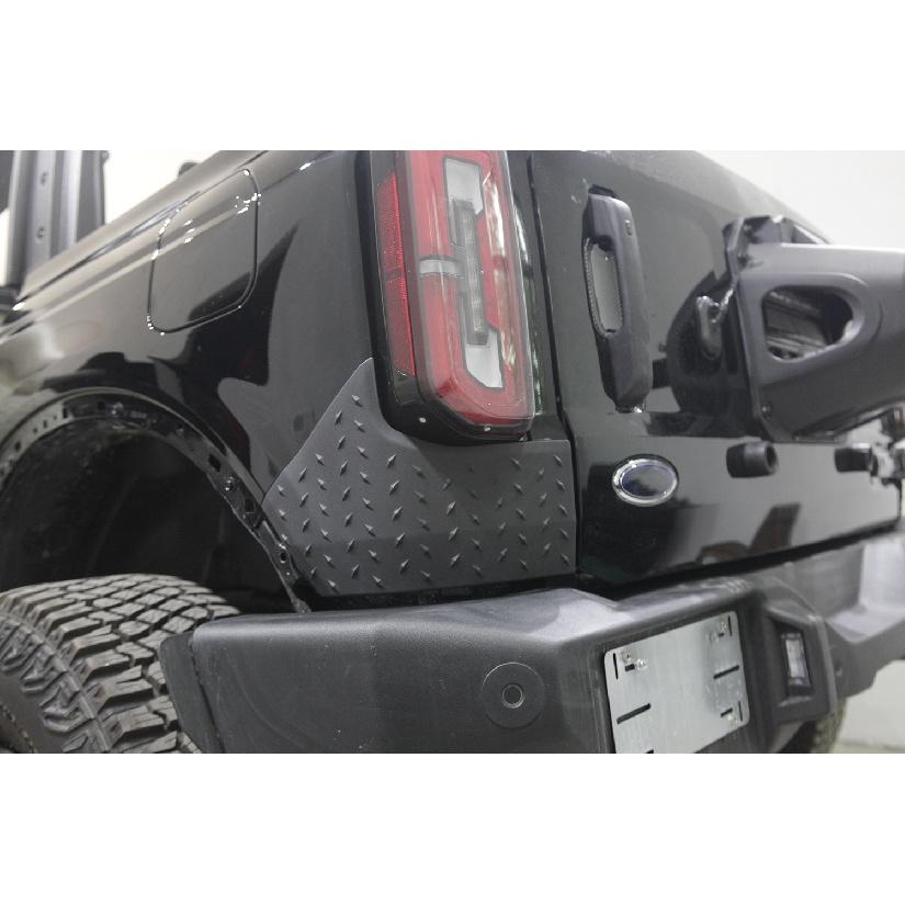 Car Tailgate Corner Guards Tail Light Wrap Angle Protector Decoration Cover for Ford Bronco  2022 2023 Exterior