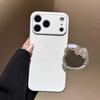 Премиальный чехол для телефона iPhone 17 Pro Max с КТ Кошкой, стразами, узором личи и магнитной подставкой