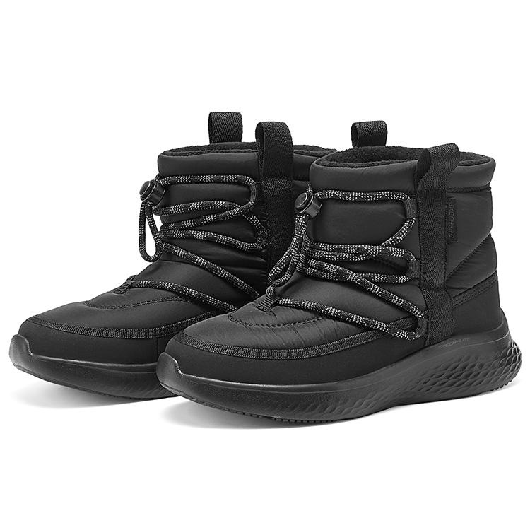Skechers Детская мода Универсальные Теплые Нескользящие Прочные Сапоги Детские сапоги Черный 406395L-BBK