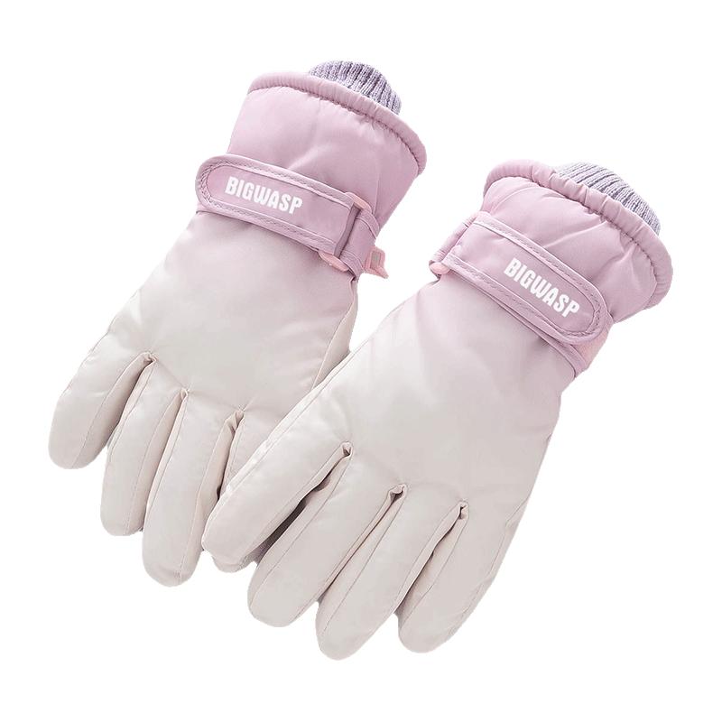 Children's Waterproof Ski Gloves