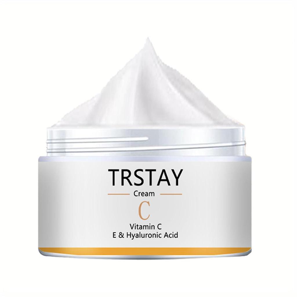 Крем для лица, крем с витаминами С, Е и гиалуроновой кислотой, антиоксидант, отбеливающий и осветляющий увлажняющий крем