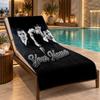 Custom Name Depeche Mode Dave Gahan Beach Towel Personalized Text Soft Towel Swimming Travel Bath Gift