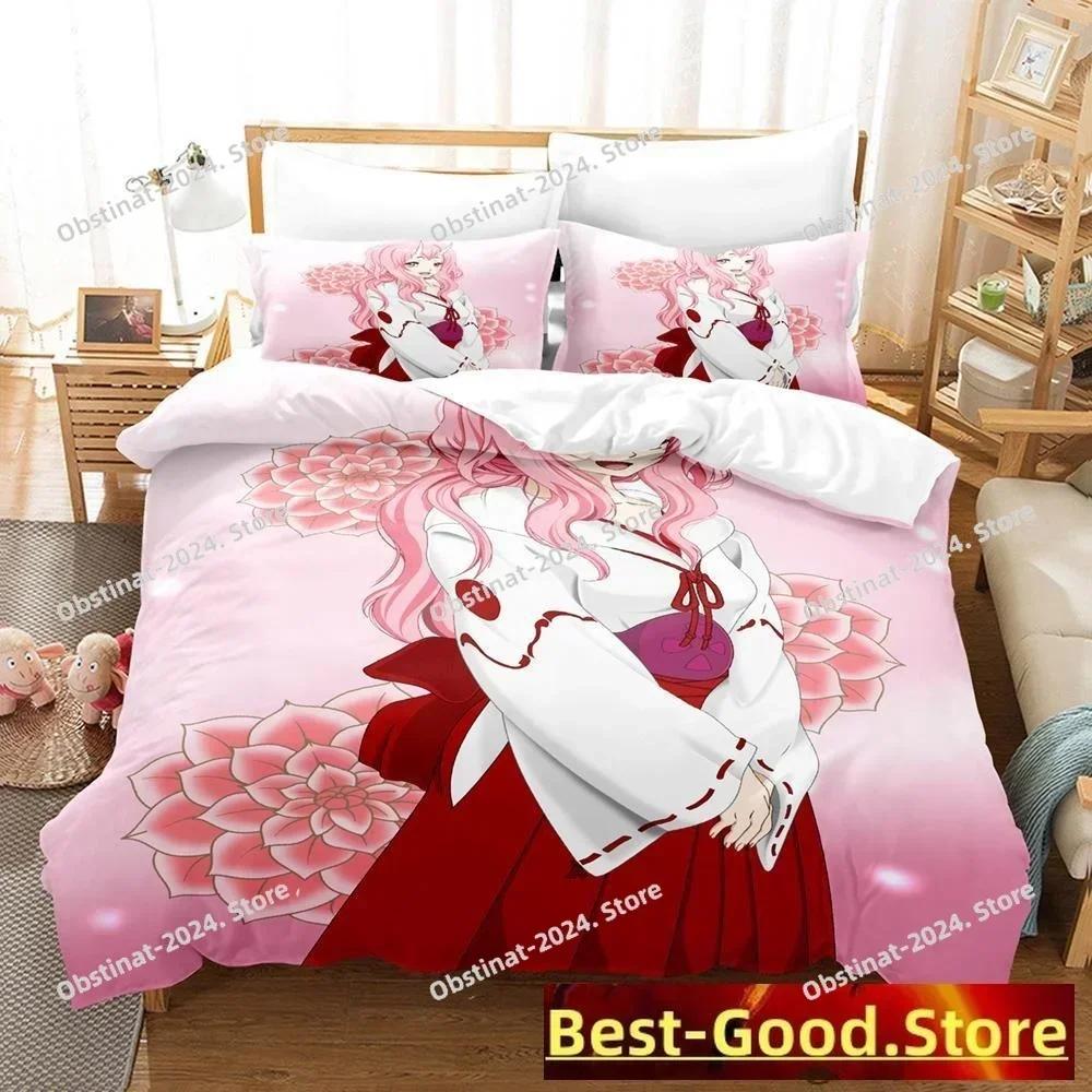 Комплект постельного белья Rimuru Tempest Single Twin Full Queen King Size Bed Set Adult Kid Bedroom Duvetcover Sets Anime Kawaii