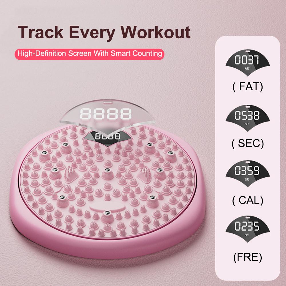 Meridian Foot Care Massage Pad Pressure Finger Foots Board Slimming Reduce Weight Intelligent Counting Plantar Acupressure Relax