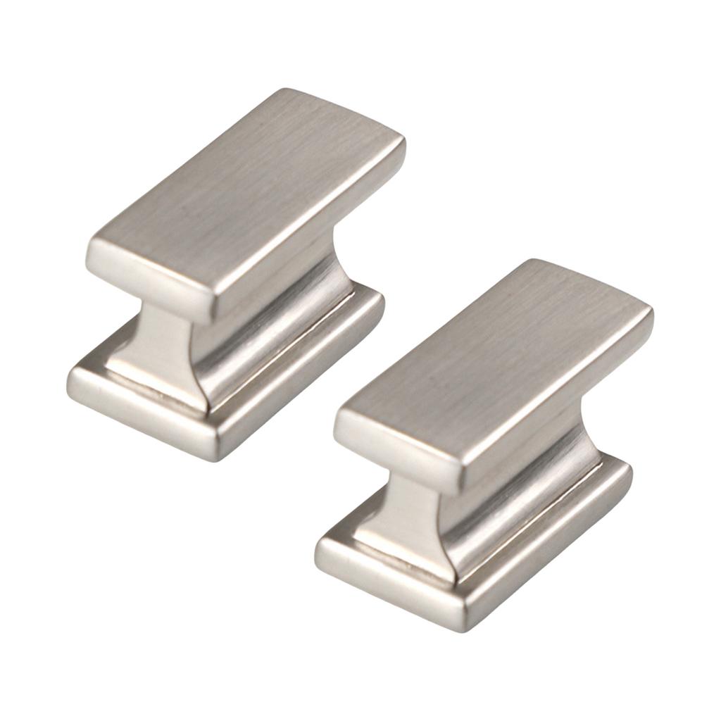 1/2 шт. Квадратные ручки для шкафа, ручки для ящиков, ручки для мебели для гардероба, дверная фурнитура, замена, черные/серебристые металлические ручки