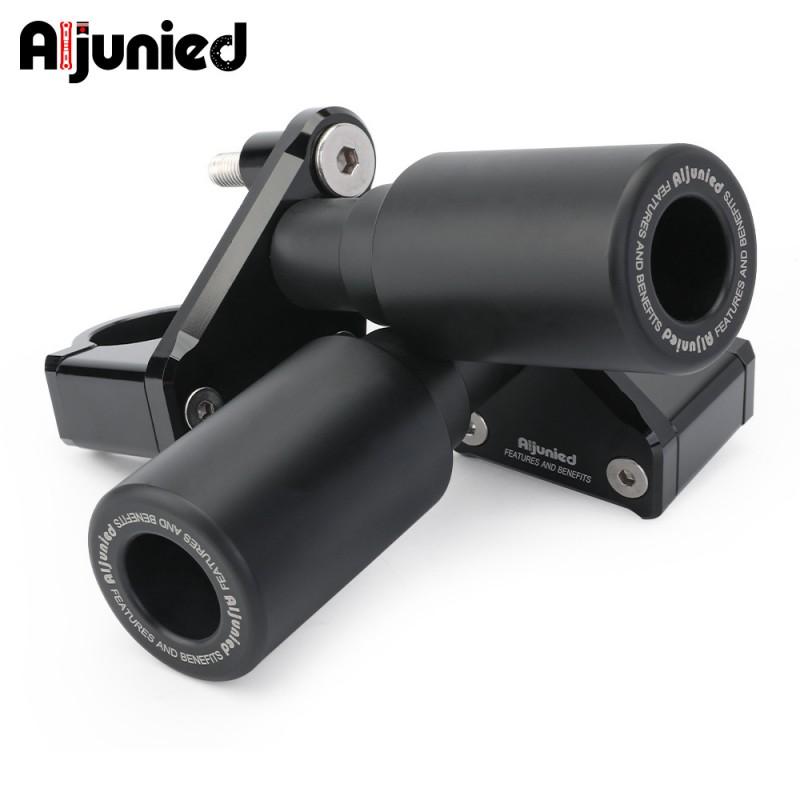Aluminum Crash Pad Protector Harley-Davidson X350 Motorcycle Frame Guard Anti-Scratch Drop Protection Kit Black