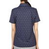 Galleria G forGe Pore Golfwear Женская футболка с воротником и коротким рукавом G4lS23k563 TwlT