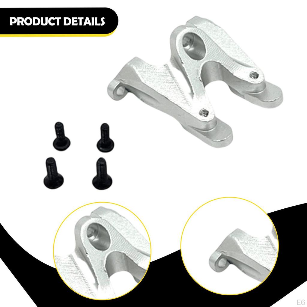 1:24 RC Rear Bracket, DIY Accessories, Metal Upgrade for 244016 Car Trucks