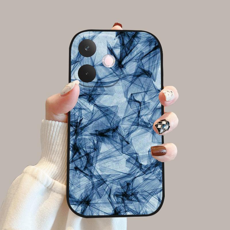 Для Oppo A5 Pro 5G Мягкий чехол Цветы Модный Силиконовый TPU Бампер Чехол для телефона Для Oppo A 5 Pro 5G Милые Защитные Fundas Чехлы