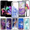 Акварель Гимнастика Чехол для Телефона Для Samsung A54 A52 A24 A14 A50 A70 A40 A20S A20E A06 A12 A22 A34 A42 A32 5G A04s A16 Чехол