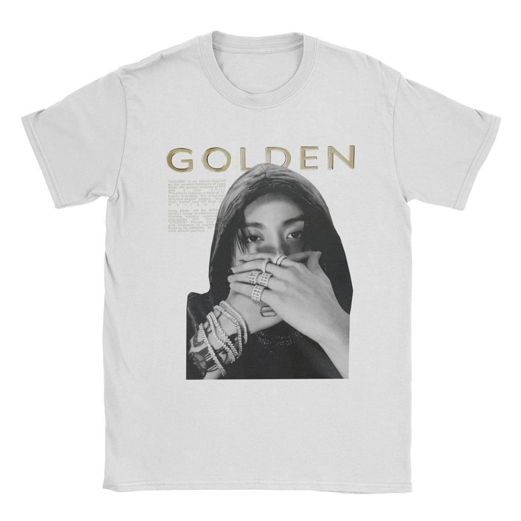 J-Jungkooked T-Shirts Men Vintage 100% Cotton Tee Shirt Round Neck Short Sleeve T Shirt Birthday Present Clothing