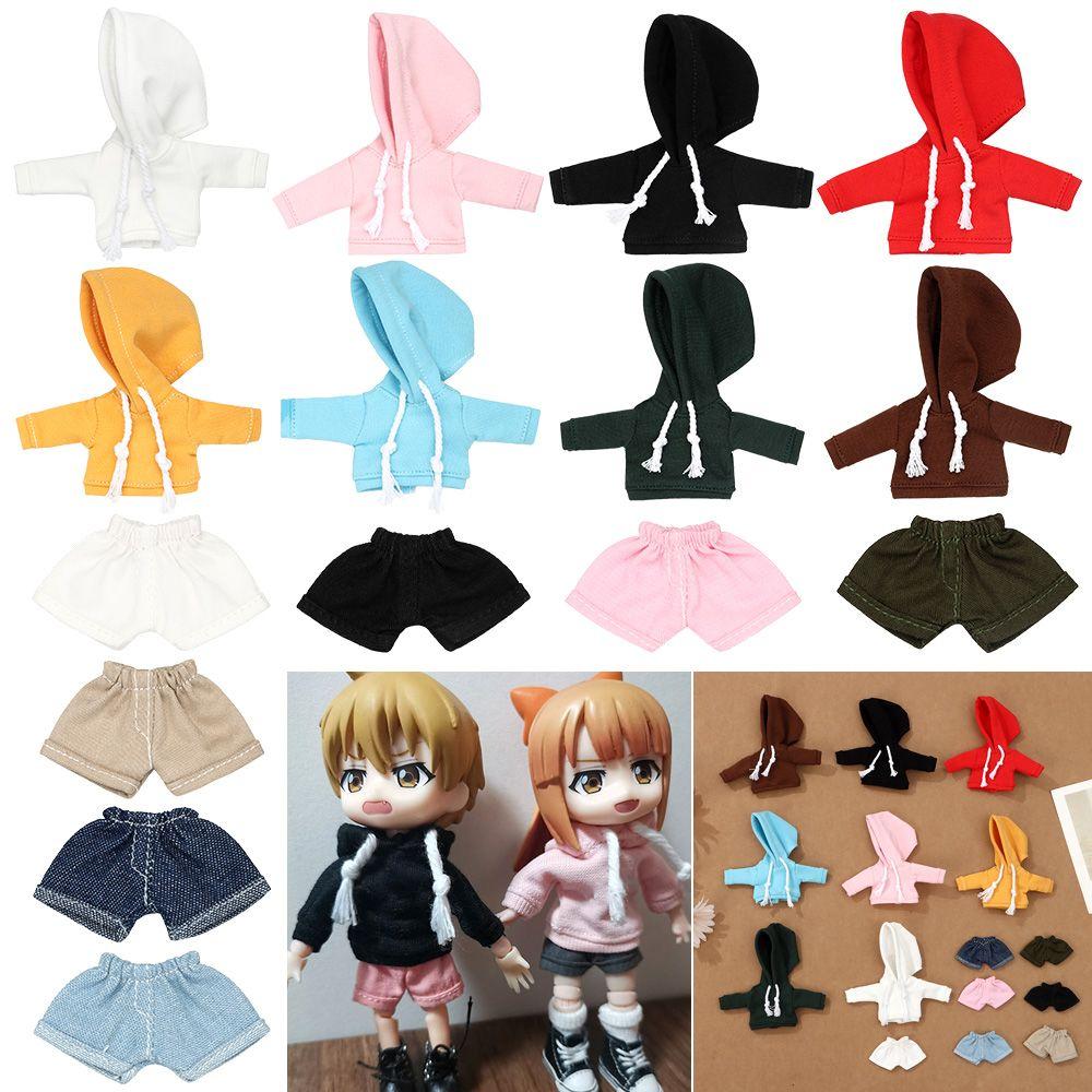 Кукольные шорты Аксессуары для кукол BJD Толстовки ручной работы Свитшоты Наряды Кукольный топ Кукольная одежда