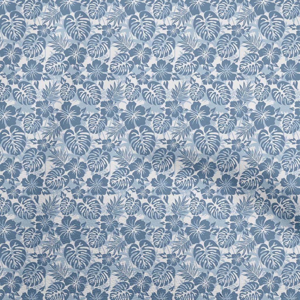 oneOone Cotton Flex Brown Fabric Tropical Sewing Material Print Fabric By The Yard 40 Inch