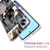 Аниме Ветровка Сакура Чехол для телефона Для Redmi Note 15 Pro 5G 14 13 12 Pro Plus 11 11T 11E 11S 10 Pro 10S 9 9S Чехол Мобильный Прозрачный