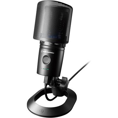 Audio-Technica AT2020USB-XP USB-конденсаторный микрофон с шумоподавлением и автоматической регулировкой усиления для игр и стриминга