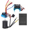 3650 Motor 2300KV+ 120A Brushless ESC + Program Card + Heat Sink Set for 110 RC Car