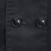 Unused Johnbull Overdying Blouson S Black No Collar Cotton Linen Men's Used