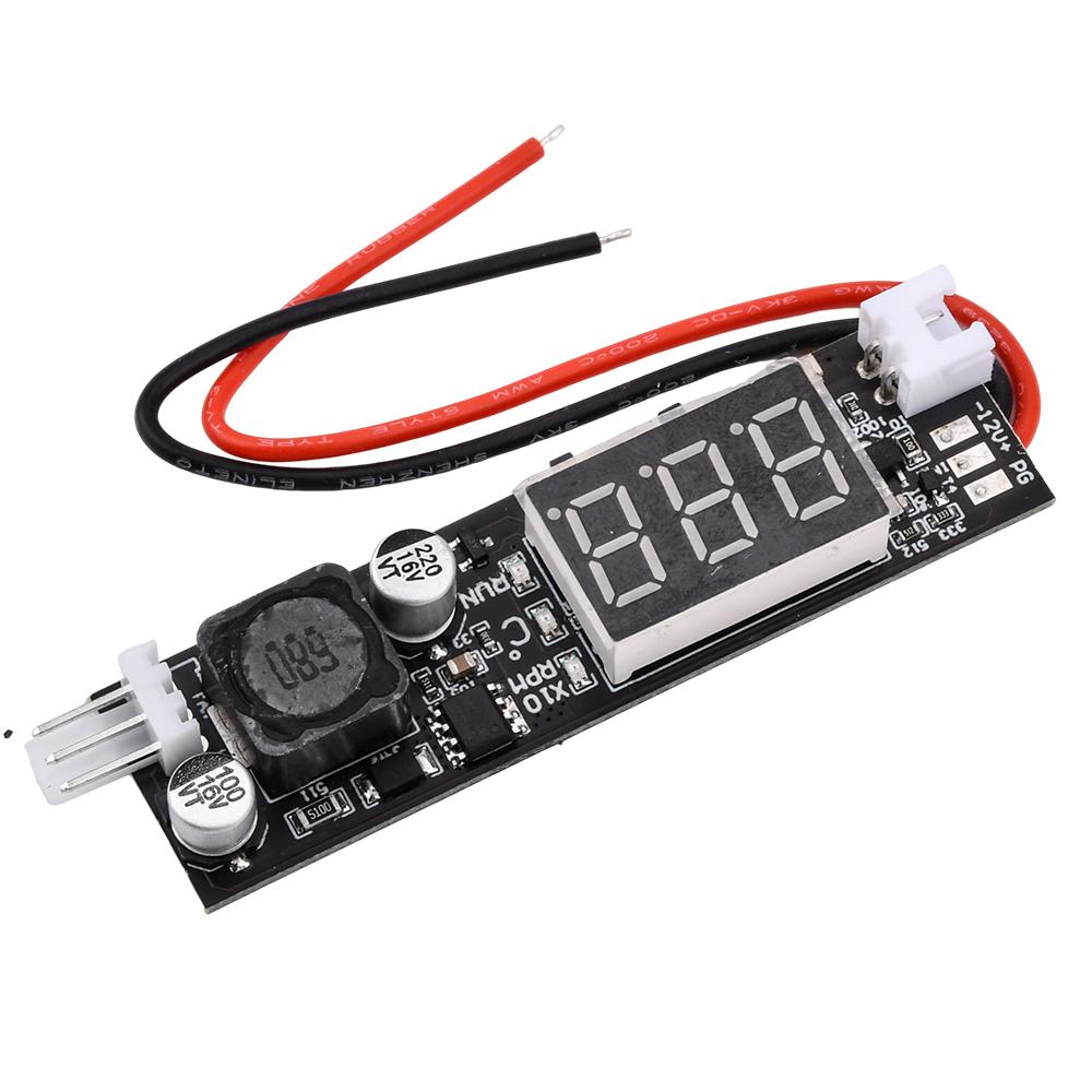 12В 2А DC PWM 2-3-проводной вентилятор Контроллер скорости с управлением температурой Модуль шумоподавления корпуса компьютера NTC B 50K 3950