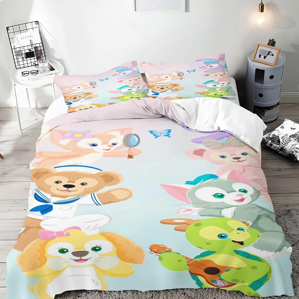 Duffy StellaLou 3-предметный 1 пододеяльник Комплект постельного белья из одного предмета Comforte Luxus Изысканный подарок на день рождения 100% полиэстер Домашний декор