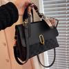 Custom Bag Women's 2025 New Fashion Portable Shoulder Women's Bag High-end Sense Foreign Versatile Messenger Bag Shoulder Bag