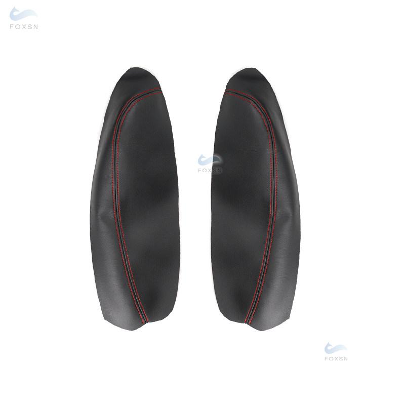 Microfiber Leather Car Inner Door Armrest Panel Cover Trim For Peugeot 307 2004 2005 2006 - 2013 ONLY 3 DOORS CAR Interior Trim