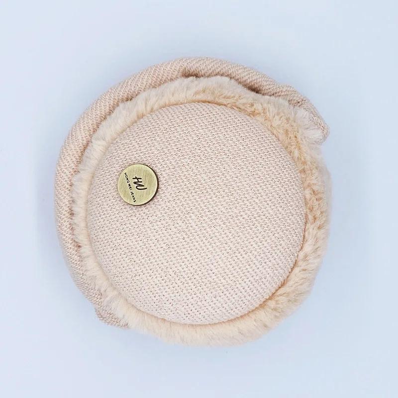 Зимние теплые плюшевые наушники-вкладыши в стиле наушников, складные уши для женщин, для катания на лыжах, с защитой от ветра, для ушей