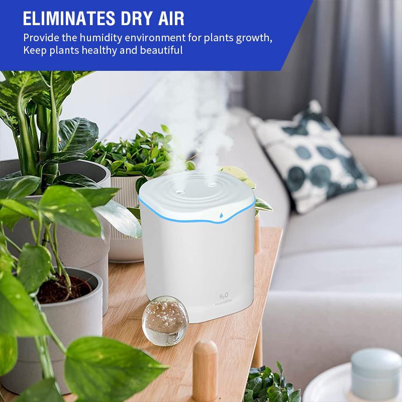 2200ml Double Spray Air Humidifier Essential Oil Diffuser Ultrasonic Air Diffuser Electric Aroma Diffuser Humidifier Air
