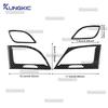 Carbon Fiber Style Interior Sticker for Renault Fluence Megane 3 RS 2009 2010 2011 2012 2013 2014 2015 Real Soft Interior Panel