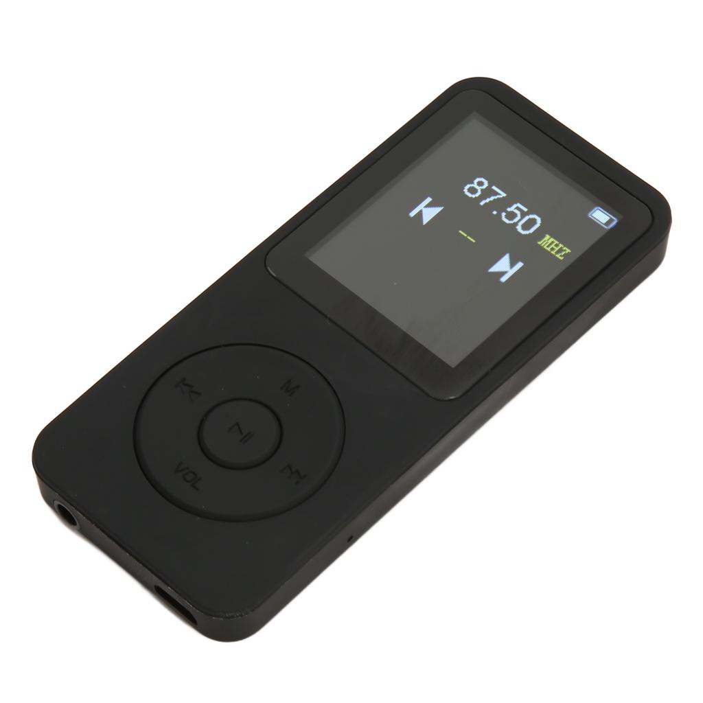 MP3-плеер с Bluetooth 5.0 1 Вт 8 Ом HD-динамик FM-радио Hi-Fi звук без потерь Многофункциональный портативный MP3 MP4 музыка