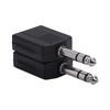 2x 6.35mm Female 6.5 Jack Adapter Microphone Splitter Converter 6.35mm Audio Plug Audio Converter