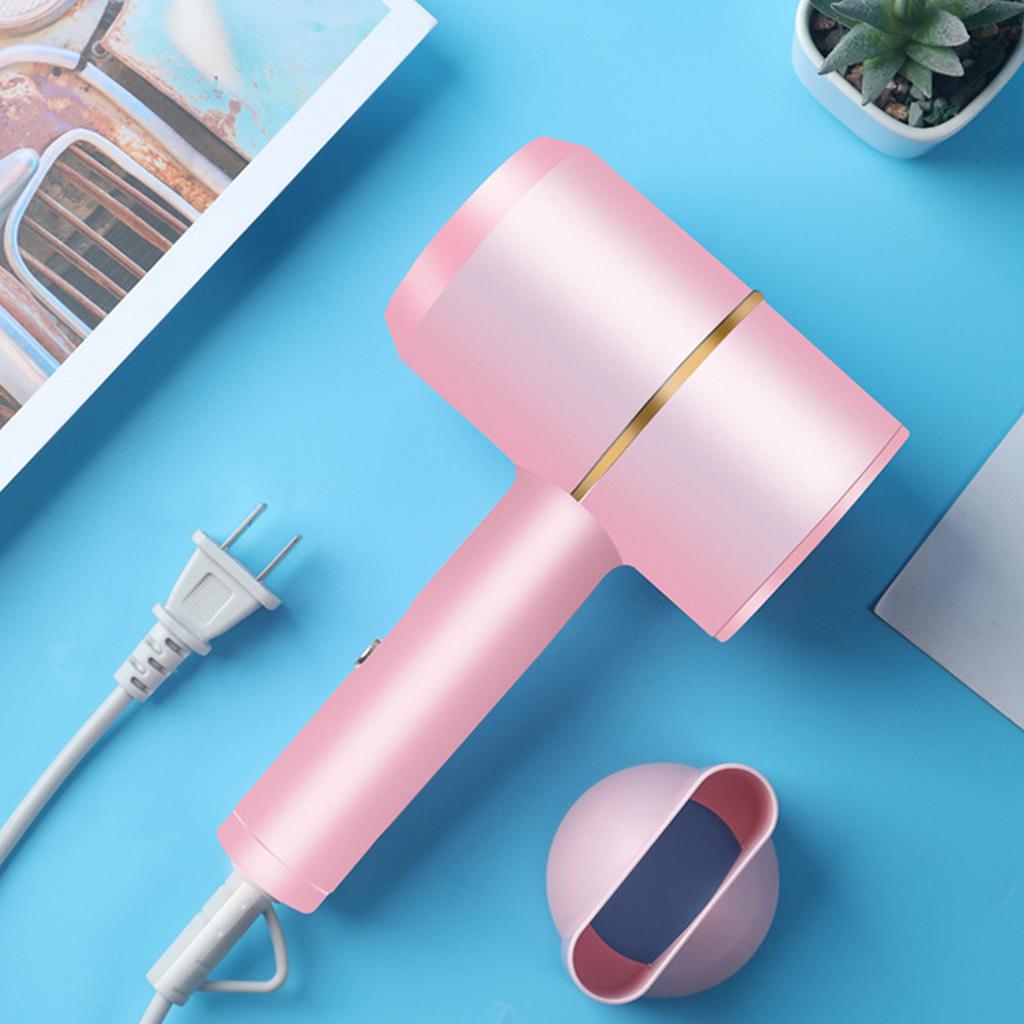 Профессиональный салонный фен мощностью 1600 Вт с функцией 2 в 1 с горячим воздухом, фен с отрицательной ионизацией, фен с сильным потоком воздуха