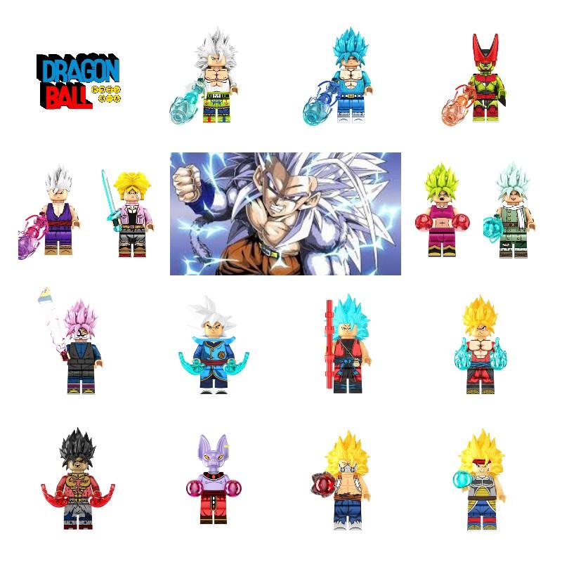 Kf6181a/kf6182a Dragon Ball Сон Гоку Вегета Конструктор Детский Игровой Набор