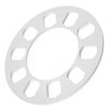 Anneome Improved Ride Hub Centric Wheel Spacer 5mm Aluminum Alloy Car Wheel Spacer Universal Fit