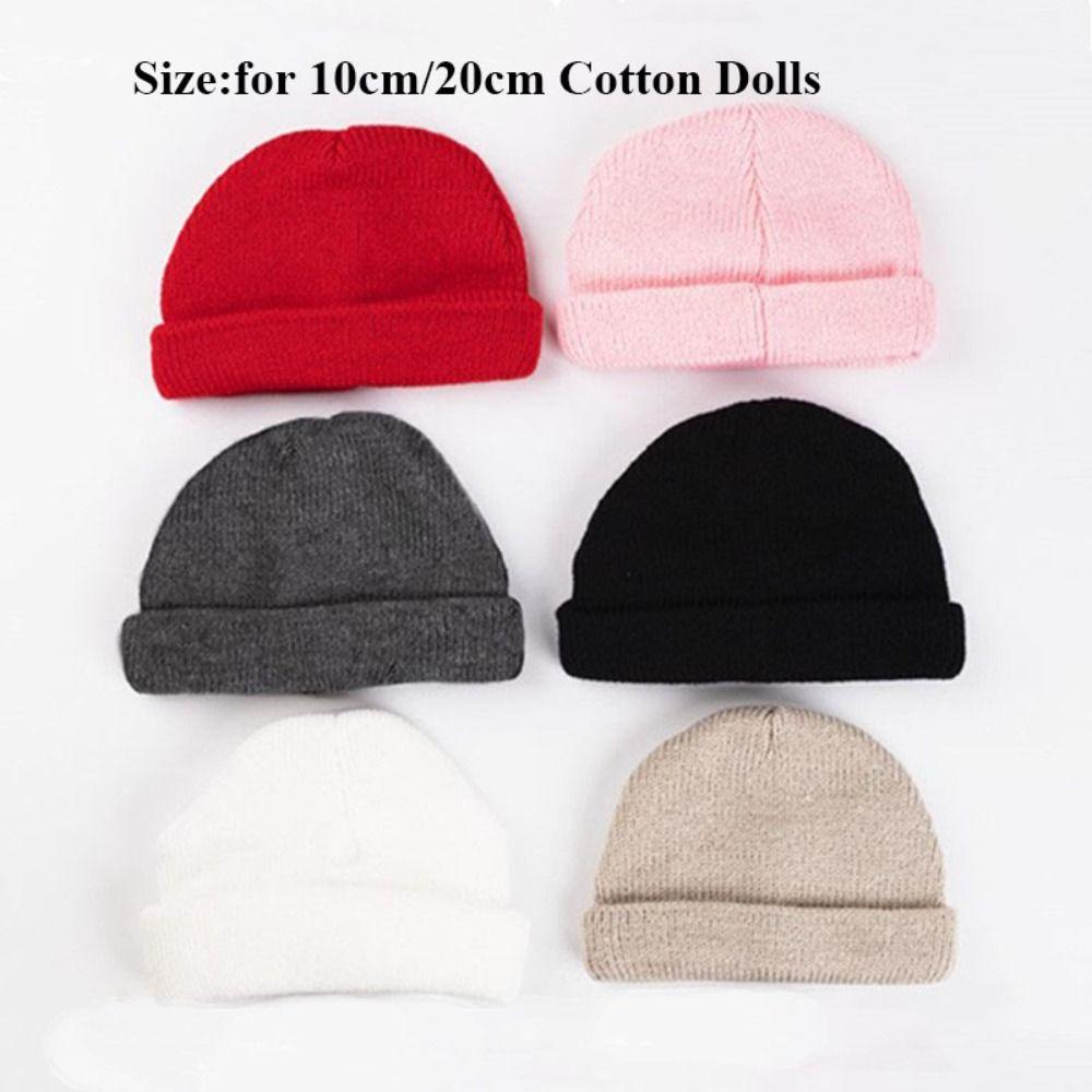 6 Colors Cotton Doll Hat Mini Animal Knitted Hat  For 1/11 Obitsu11 Dolls/1/12 BJD Dolls