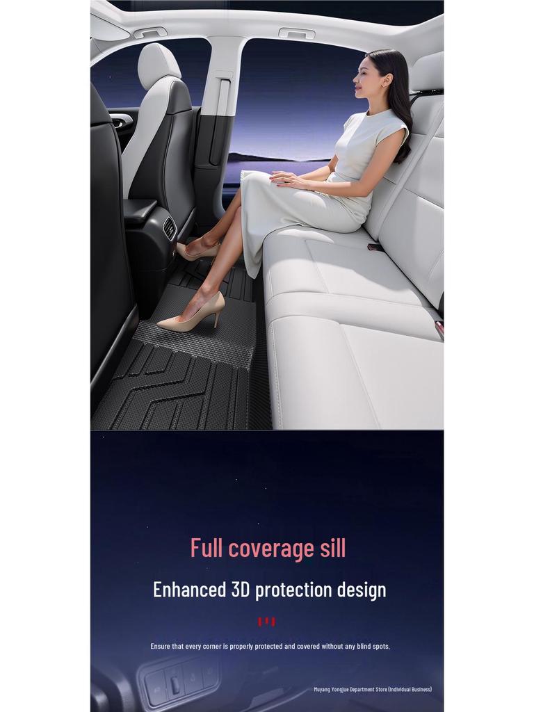 TPE коврики для пола автомобиля Geely ICON 2026 для декора и тюнинга интерьера