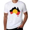 The Aboriginal Flag 1aboriginal Flag Aboriginal Lives Matter Tshirt Vintage Print Crew Neck Tee