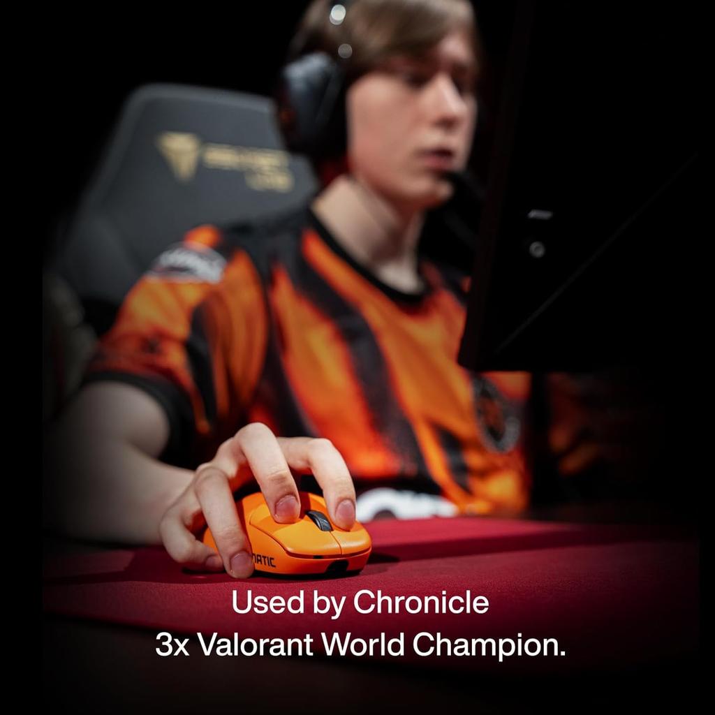 Fnatic Gear Fnatic X LAMZU THORN 4K Special Edition Professional-Grade Gaming Mouse with 4000Hz Polling Rate, High-Performance Sensor, MS0004-001,