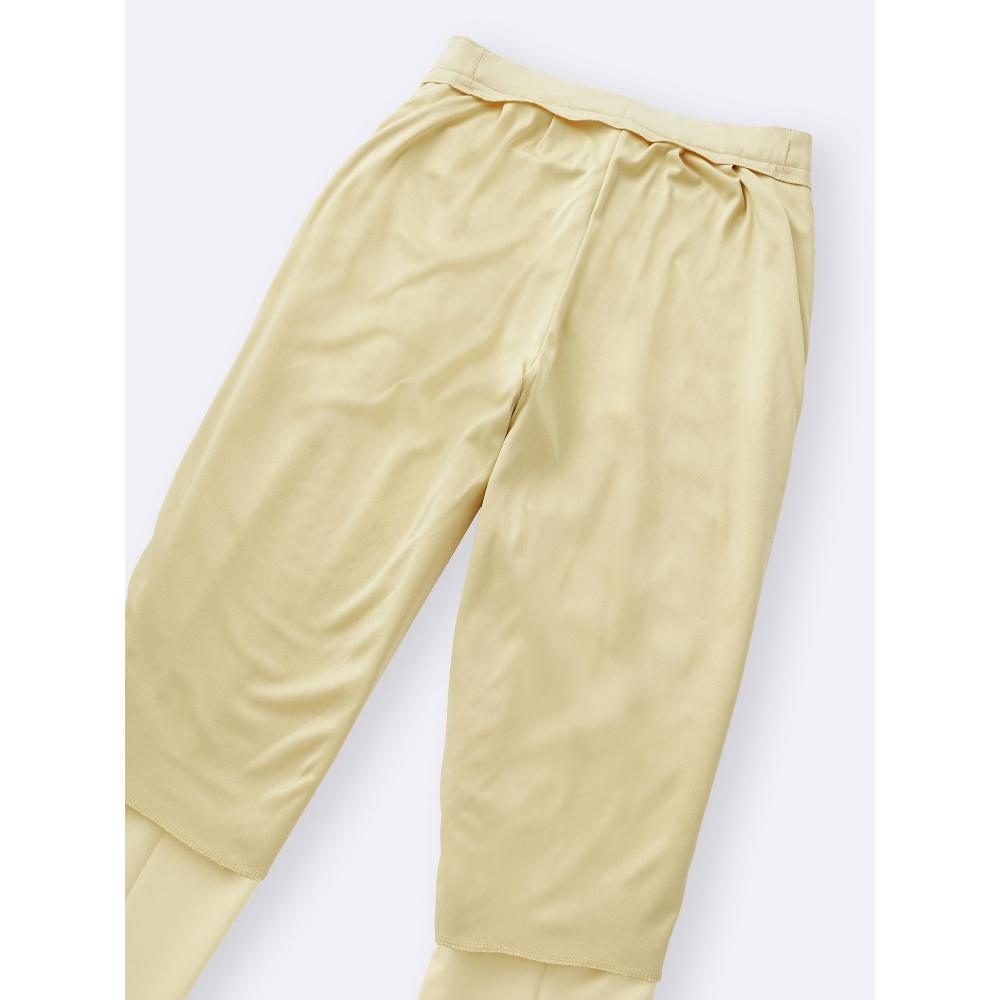 GU by Uniqlo Моющиеся зауженные брюки Z+ec длиной 73,0 см 