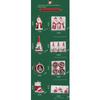 Santa Claus Christmas Tree Ornament DIY Crafts Painted Plastic Christmas Gifts Boxes Pendant Hanging Ornament New Year