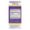 Advanced B-12, 2,000Mcg, Microlingual® Instant Dissolve Tablets, 60 Tablets