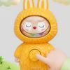 Internet Celebrity Labubu Cartoon Toy Pendant, Face Changing Keychain Figurine Decoration, Creative and Cute, Super Cute