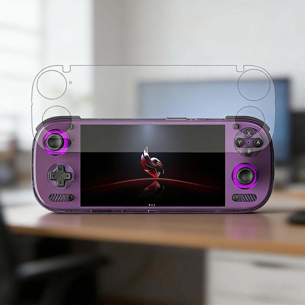 For AYN Odin3 Dust-Free Screen Protector Anti-Glare Full-Screens HD Screens Protectors Anti-Scratch Gaming Accessories