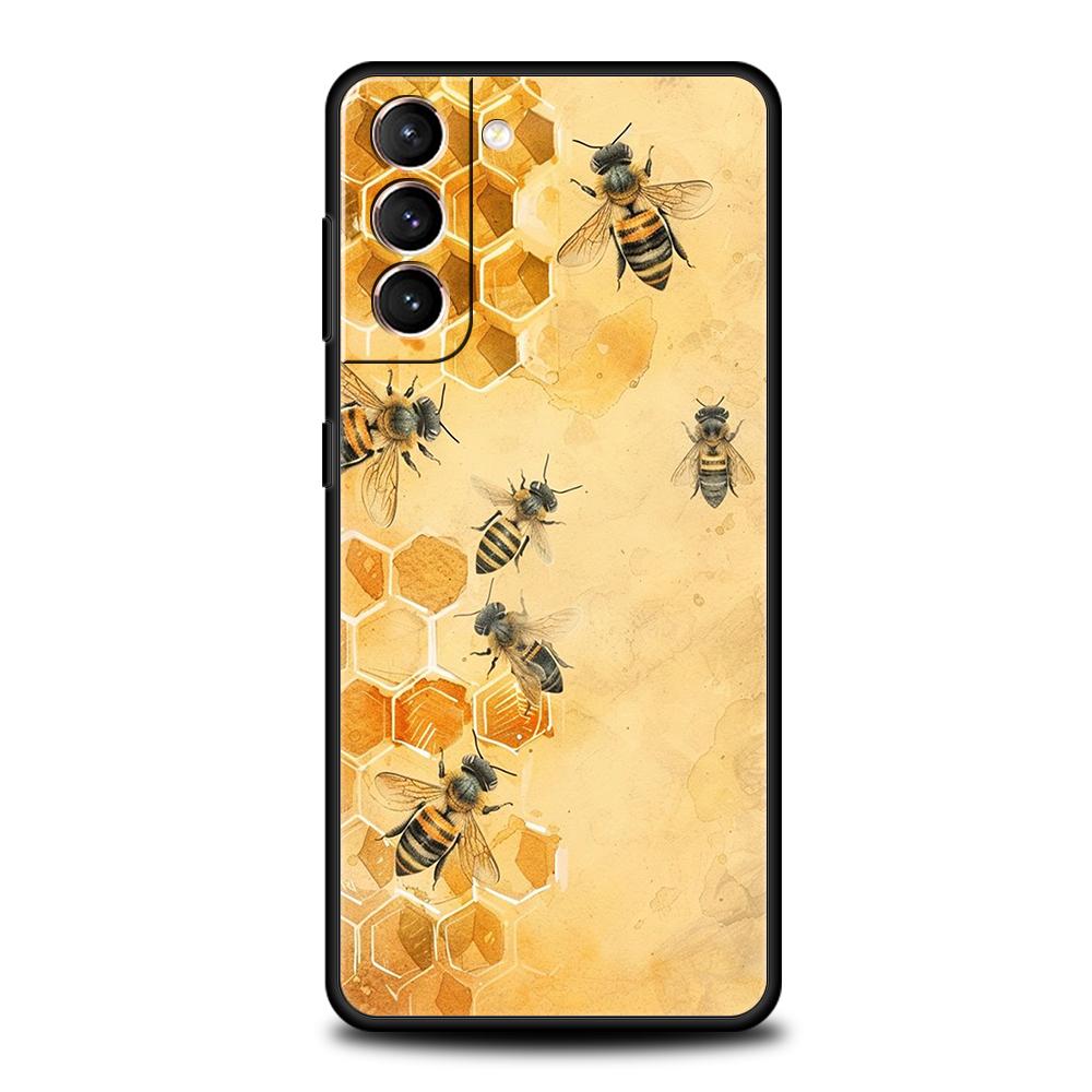 Bugs bees scientific decomposition Phone Case for Samsung Galaxy S24 S23 S22 S20 S21 FE Ultra S10 S10E S9 S8 Plus Soft TPU Shell